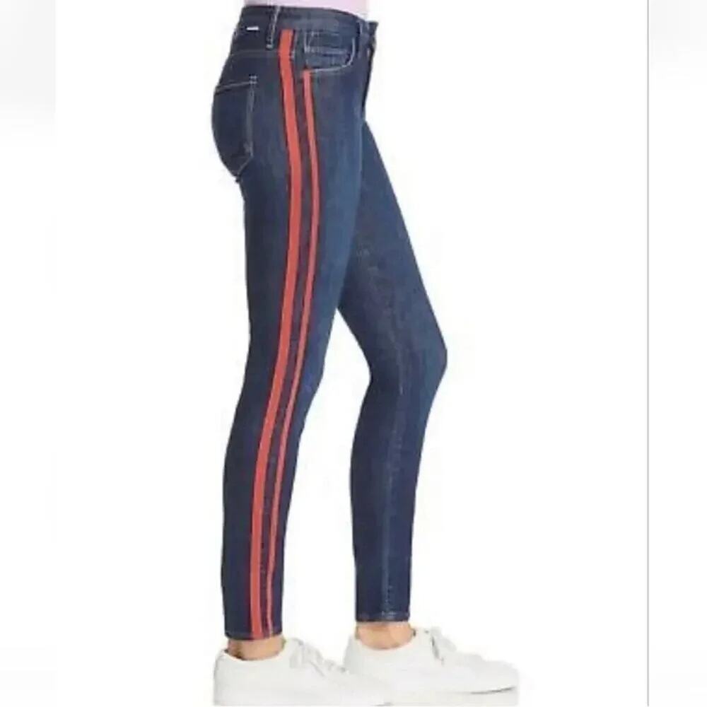 MOTHER Women’s High Waisted Looker Jeans Size 25 in Speed Racer